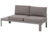 Lounge Set Aluminium 5-Sitzer Auflagen grau FERENTINO_777832