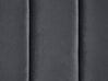 Sofá de terciopelo gris oscuro ARVIKA_806164