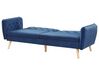 Velvet Sofa Bed Navy Blue BARDU_792049