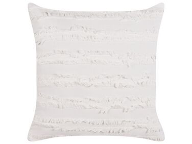 Cuscino cotone bianco 45 x 45 cm MAKNEH