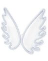 Angel Wings LED Neon Wall Sign White GABRIEL_847770