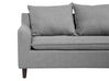 Reversible Fabric Corner Sofa Light Grey ELVENES_712590