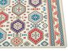 Teppich mehrfarbig 80 x 300 cm orientalisches Muster Kurzflor HACILAR_886594