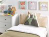 Bawełniana poduszka dla dzieci góry 60 x 50 cm zielono-czarna INDORE_790719