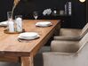 Acacia Dining Table 180 x 90 cm Light Wood TESA_784244
