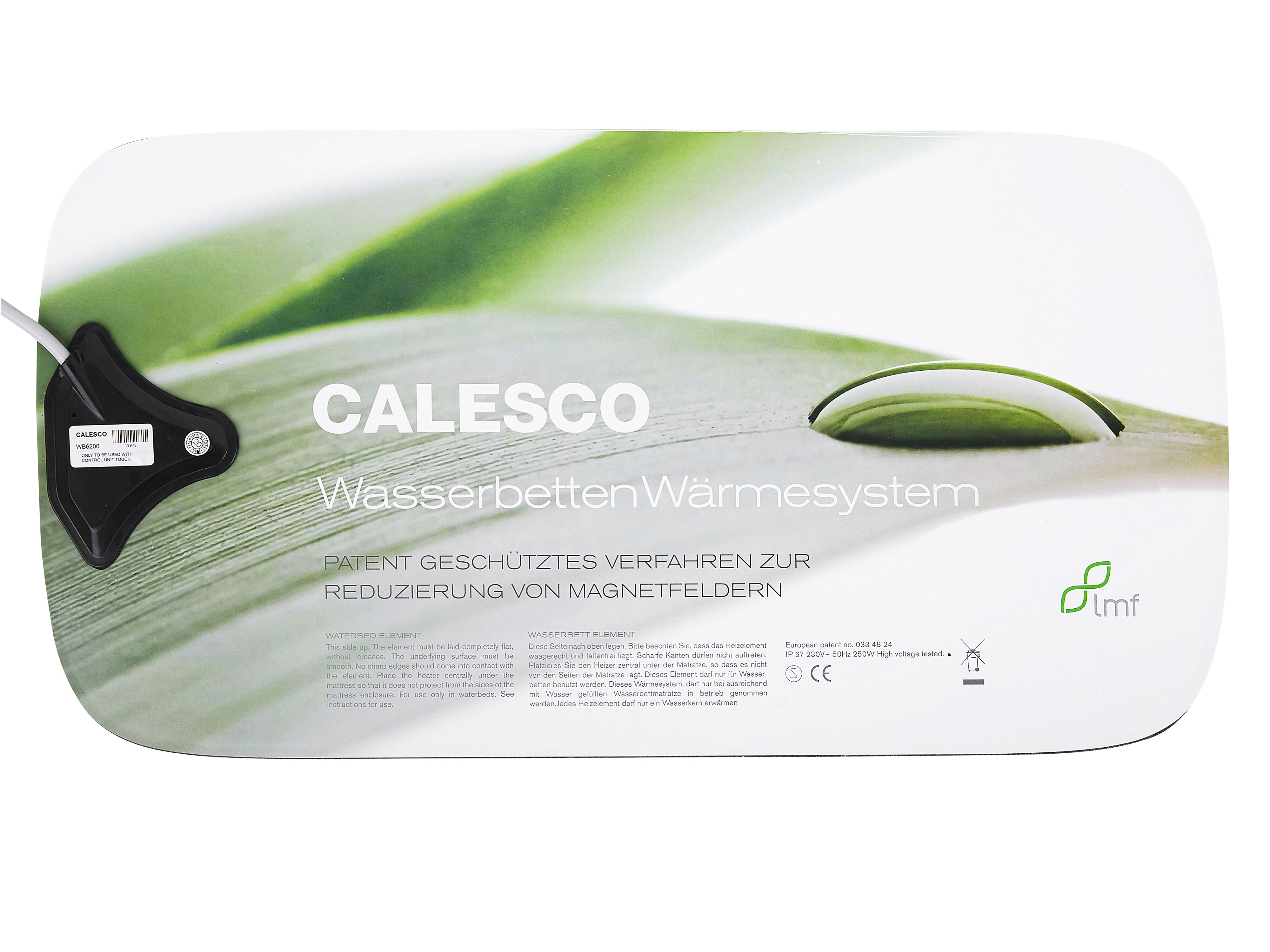 Set of 2 Waterbed Heaters Electronic Thermostat CALESCO Beliani.co.uk