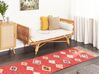 Bavlněný kelimový koberec 80 x 300 cm vícebarevný LORUT_869071