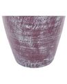 Dekoratívna terakotová váza 57 cm hnedá KARDIA_850337