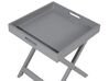 Tavolino da caffè grigio 40 x 40 cm CHESTER_687535