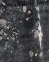 Fekete-Fehér Mű Marhabőr Szőnyeg Arany Foltokkal 130 x 170 cm BOGONG_820315