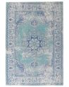 Dywan bawełniany 160 x 230 cm niebieski ALMUS_702789