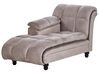 Right Hand Chaise Lounge Taupe LORMONT_881712