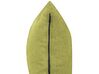 3-istuttava vuodesohva kangas oliivinvihreä LUCAN_707341