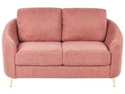 2-istuttava sohva kangas vaaleanpunainen TROSA