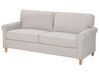 Sofa Set Samtstoff beige 5-Sitzer RONNEBY_767117