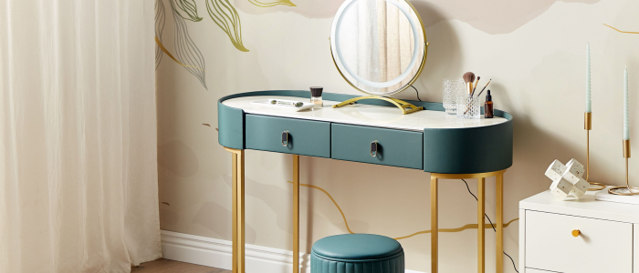 Colourful dressing table deals