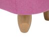 Tamborete em tecido rosa PIGGY_710652