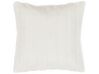 Set of 2 Faux Fur Cushions 45 x 45 cm White PUMILA_822111