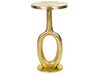 Tavolino metallo dorato ⌀ 29 cm APITI_853736