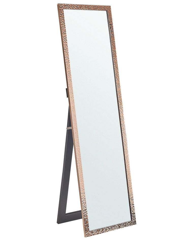 Stojací zrcadlo 40 x 140 cm měděné BRECEY_814041