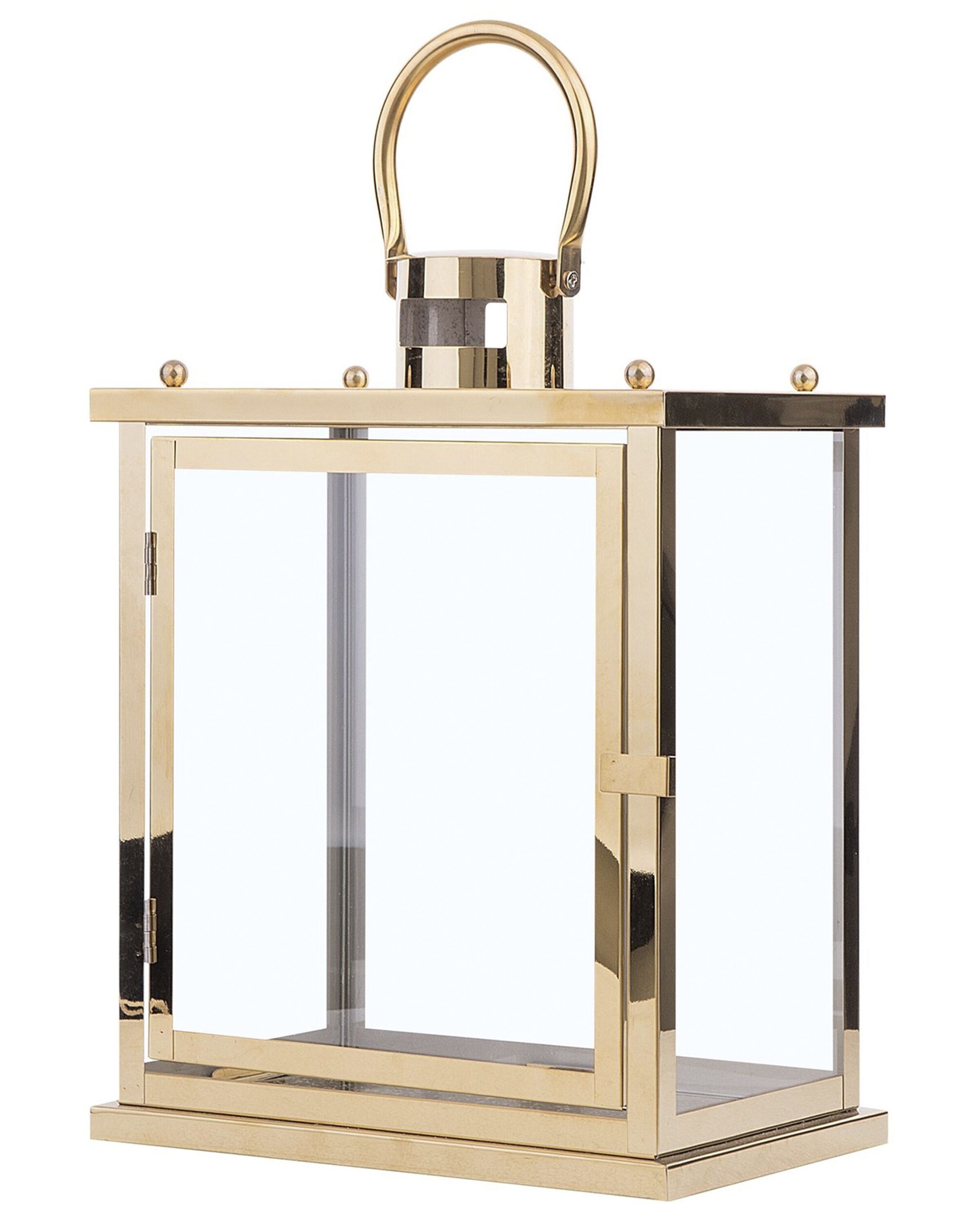 Lyhty ruostumaton teräs messinki 39 cm TENERIFE Lyhty ruostumaton teräs messinki 39 cm TENERIFE