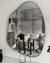 Metal Wall Mirror 70 x 92 cm Black PUTEAUX_907311