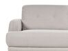 Conjunto de sofás com 4 lugares em tecido taupe TUVE_911852