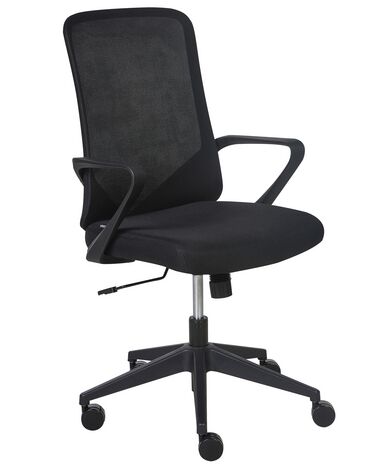 Krzesło biurowe regulowane czarne EXPERT