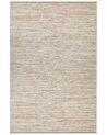 Teppich Baumwolle beige / weiß 200 x 300 cm BARKHAN_869999
