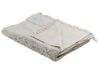 Cotton Blanket 130 x 180 cm White RAEBARELI_829213