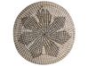 Set of 3 Seagrass Wall Decor Light CANTHO_885626