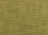 Coussin en coton à pompons vert 45 x 45 cm LYNCHIS_838694