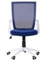 Swivel Desk Chair Blue RELIEF_680262