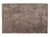 Teppich hellbraun 140 x 200 cm Shaggy EVREN_758565