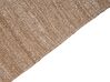 Teppich sandbeige 160 x 230 cm Kurzflor MALHIA_846650