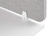 Pannello divisorio per scrivania grigio chiaro 180 x 40 cm WALLY_800764