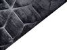 Fekete műnyúlszőrme szőnyeg 160 x 230 cm THATTA_858397