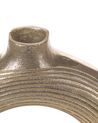 Dekovase Aluminium gold Donut-Form 40 cm COMAL_848961