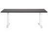 Electric Adjustable Standing Desk 180 x 80 cm Black and White DESTINAS_899619