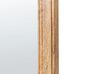 Drewniane lustro ścienne  62 x 123 cm jasne MABLY_899899