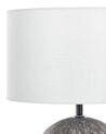 Lampada da tavolo ceramica nero e bianco 39 cm FONISSA_822444