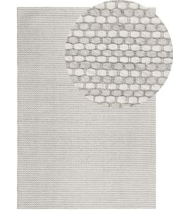 Matto villa vaaleanharmaa 140 x 200 cm KILIS