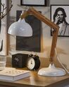 Schreibtischlampe weiß 53 cm Glockenform SALADO_319862
