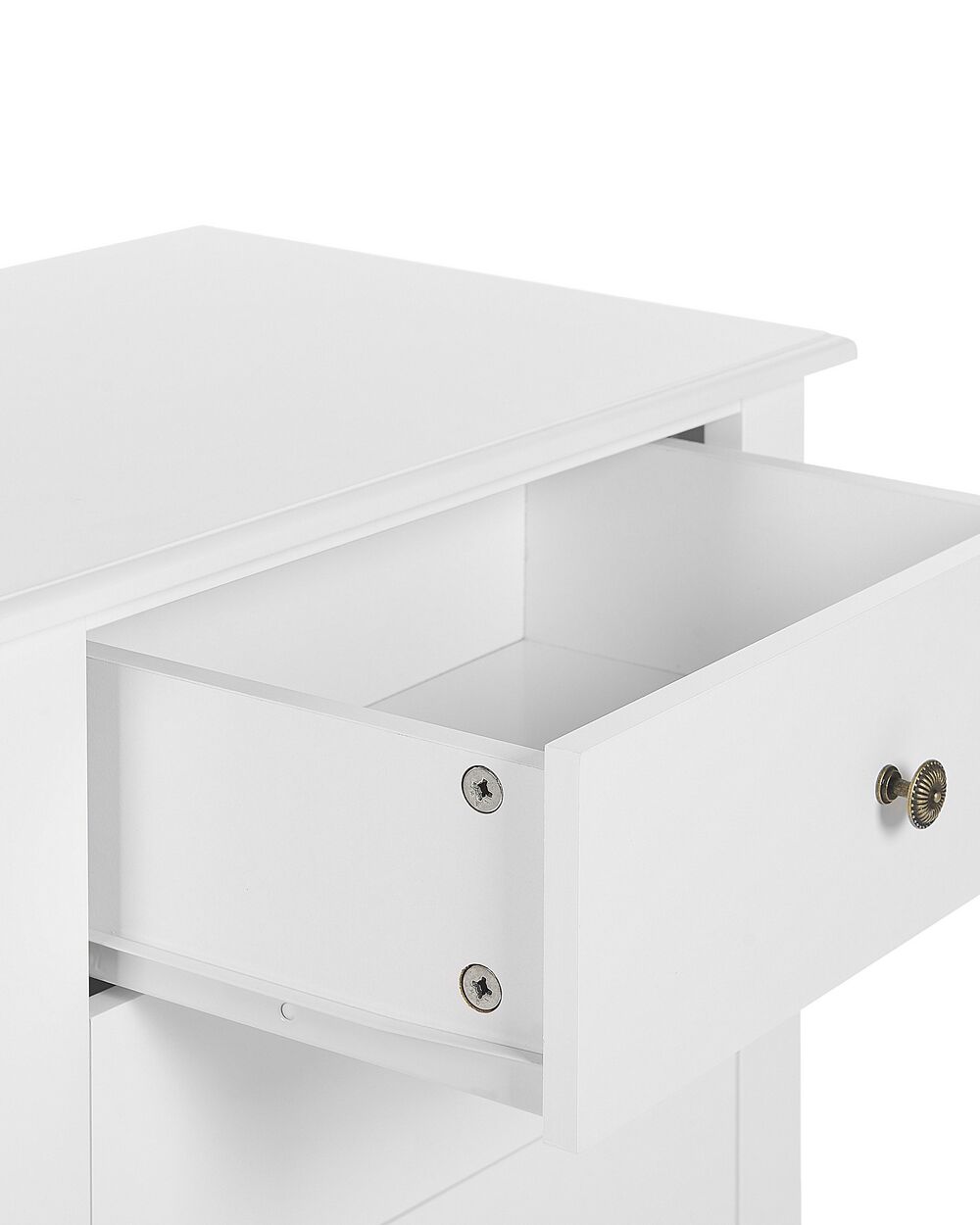 Nachttisch weiss 3 Schubladen LANE | Beliani.ch
