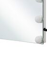 Specchio camerino da parete a LED bianco 40 x 50 cm LUCENAY_756941