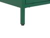 2 Drawer Steel Bedside Table Green MALAVI_826260