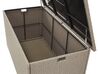 PE Rattan Storage Box 155 x 75 cm Taupe MODENA_776483