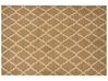 Jutový koberec 200 x 300 cm béžový MERMER_887059