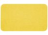 Przegroda na biurko 80 x 40 cm żółta WALLY_853104