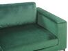 Sofa 3-osobowa welurowa zielona VADSTENA _771379